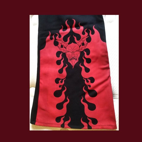 Toxic Vision El Diablo boot cut pants XL genuine - Picture 5 of 10